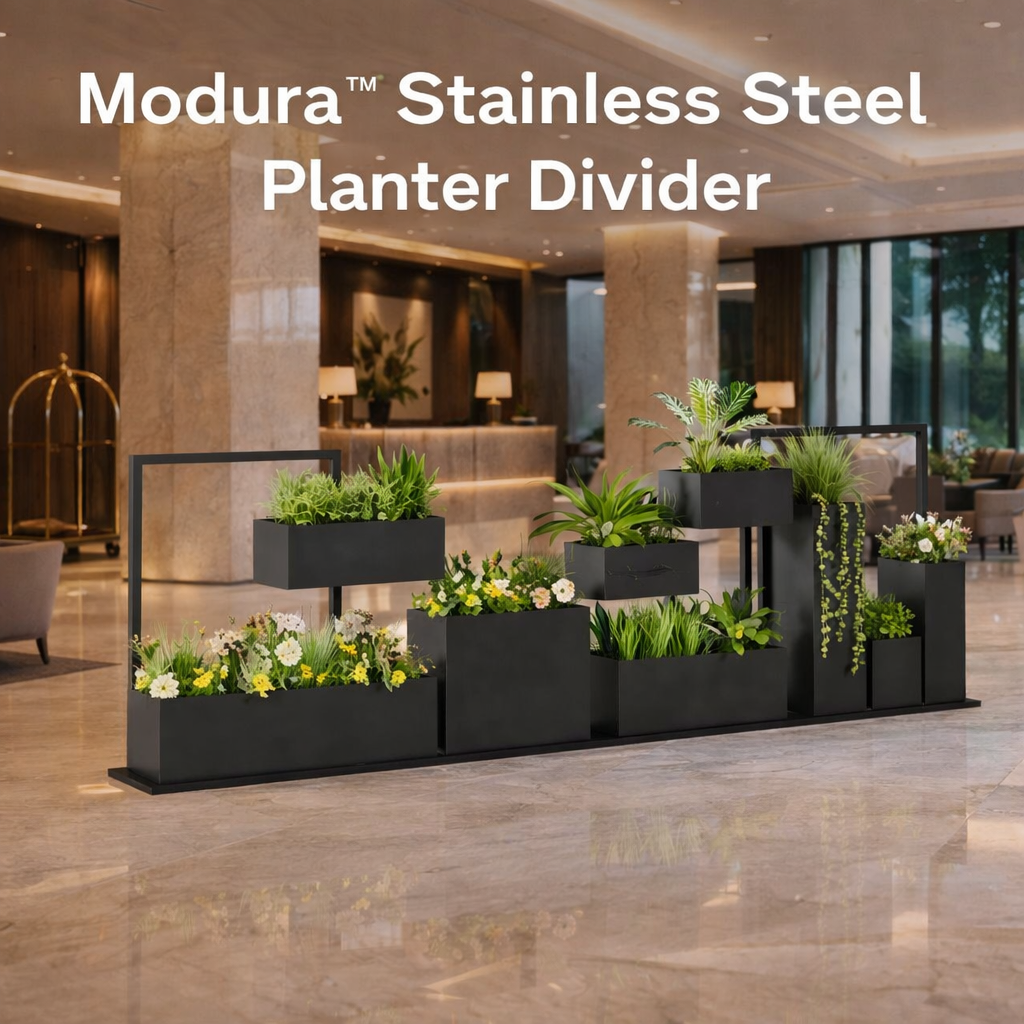 Modura™ Stainless Steel Planter Divider