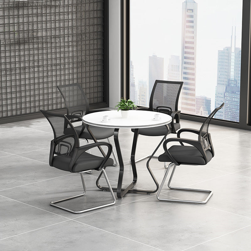Lunaro Round Meeting Table