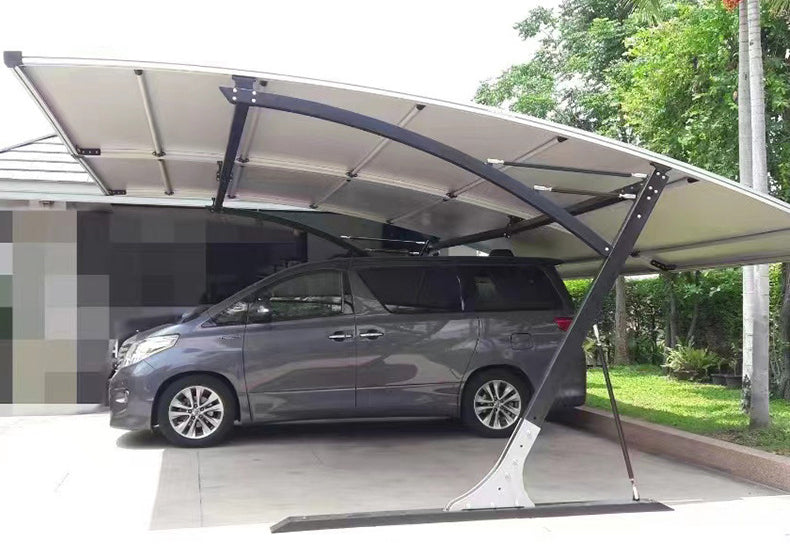 Premium Aluminum Carpark Canopy - Weatherproof Car Shelter for Single & Multiple Parking Bays