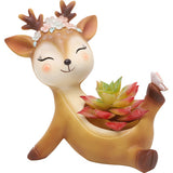 Cute Mini Deer Flower Pot