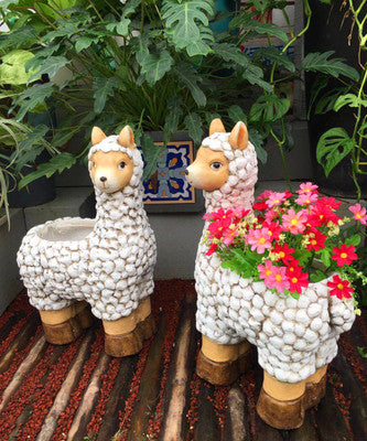 Alpaca Flower Pots
