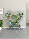 Laurel Heart Shaped Multi Level Flower Rack