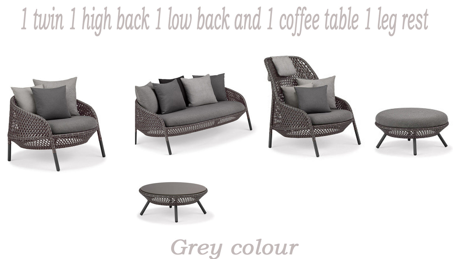 Lyon Rattan Sofa Set