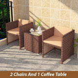 Asenka Large Rattan Table And Chair Set