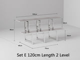 Terran Stainless Steel Multi Level Plant Stand