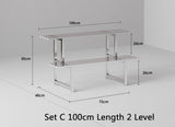 Terran Stainless Steel Multi Level Plant Stand