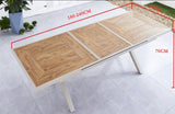 Charlotte Extendable Outdoor Table And Chair
