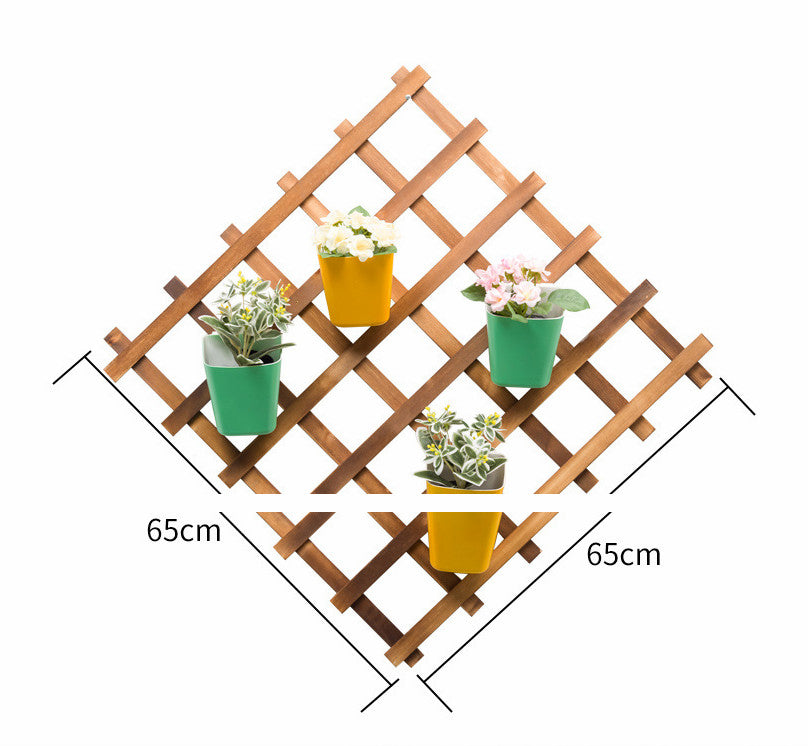 Wall Mounted Flower Rack