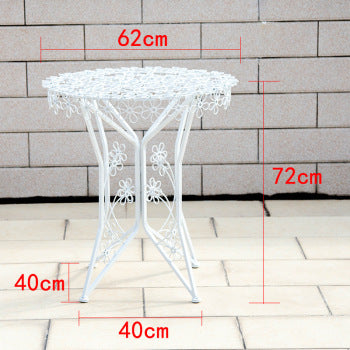 Flower Design Outdoor Table And Chair