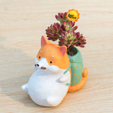 Cute Dog Mini Planter