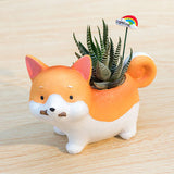 Cute Dog Mini Planter