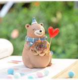 Cute Cartoon Animals Mini Pot