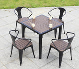 Akai Outdoor Composite Wood Table Set