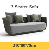 Concise Outdoor Sofa Set