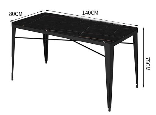 Mavi Luxury Stone Plate Table And Chair