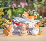 Cute Dog Mini Planter