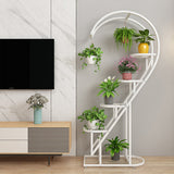 Laurel Heart Shaped Multi Level Flower Rack