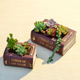 Cute Book Flower Pot