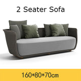 Concise Outdoor Sofa Set