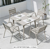 Linden Outdoor Table & Chairs Set