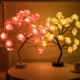 Rose Flower Led lamp Tree