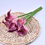 10 Pcs/lot Artificial Lily Flowers