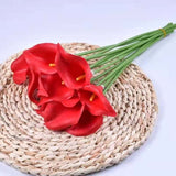 10 Pcs/lot Artificial Lily Flowers