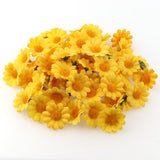 100PC/Lot 2.5cm Artificial Mini Daisy Decorative Flower
