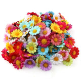 100PC/Lot 2.5cm Artificial Mini Daisy Decorative Flower