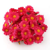 100PC/Lot 2.5cm Artificial Mini Daisy Decorative Flower