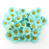 100PC/Lot 2.5cm Artificial Mini Daisy Decorative Flower