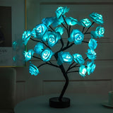 Rose Flower Led lamp Tree