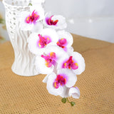 Artificial Silk White Orchid Flowers