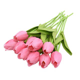 10PCS  Artificial Tulip Flower