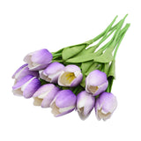 10PCS  Artificial Tulip Flower