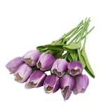 10PCS  Artificial Tulip Flower