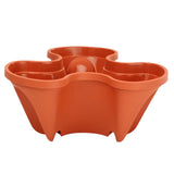 Plastic Stackable Vertical Flower Plant Pot