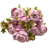 1Bunch European Artificial Peony Flowers