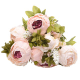 1Bunch European Artificial Peony Flowers