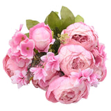 1Bunch European Artificial Peony Flowers