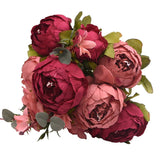 1Bunch European Artificial Peony Flowers