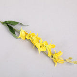 Artificial Silk White Orchid Flowers