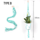 100% macrame handmade plant hanger