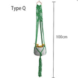 100% macrame handmade plant hanger