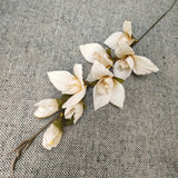 Artificial Silk White Orchid Flowers