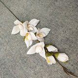 Artificial Silk White Orchid Flowers