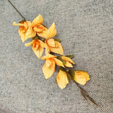 Artificial Silk White Orchid Flowers