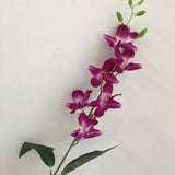 Artificial Silk White Orchid Flowers