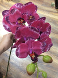 1pcs 90cm artificial orchid flower