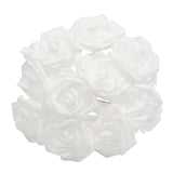 10/20/30Pcs 8cm Artificial PE Foam Rose Flowers
